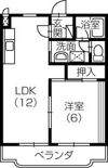 グレイス壱番館の間取り画像