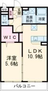 GRACIA新貝の間取り画像