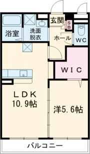 GRACIA新貝の間取り画像