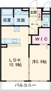 GRACIA新貝の間取り画像