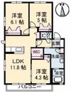 ロイヤル フェルティ G棟の間取り画像