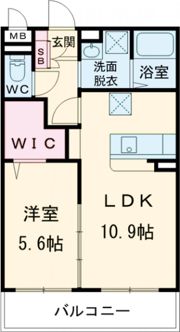 GRACIA新貝の間取り画像