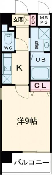 イー・ウエストの間取り画像