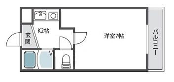 プレアール御幸町の間取り画像