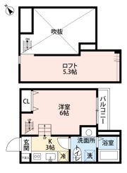 Fleur odasaga（フルールオダサガ）の間取り画像
