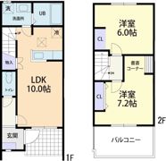 Doux maison 高道祖の間取り画像