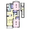 イリーデ・カーサ Bの間取り画像