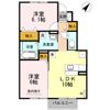 Dーroom島西の間取り画像