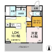 ダイヤモンドヒルズ苗代町の間取り画像