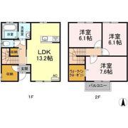 Alegria NOR棟の間取り画像