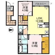 エクシード西村の間取り画像