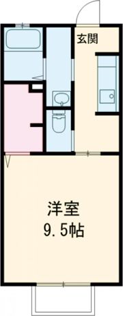 フォレストヴィラIIの間取り画像