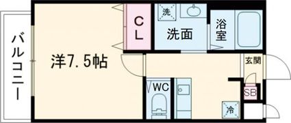 ジーイーキャトフの間取り画像