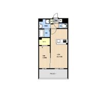 LIBTHおもろまち駅前の間取り画像