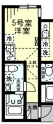 ブライティア横浜鶴見の間取り画像