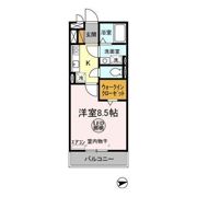 ボナール壱番館の間取り画像