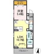 ルリアン東葛西の間取り画像