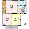 ロイヤルコート新和 Bの間取り画像