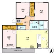 LATEST NAKAJIMAの間取り画像