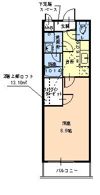 モンサント旭町の間取り画像