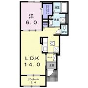 プレリーラの間取り画像