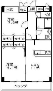 シルクロードの間取り画像