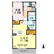 ファインフレッサの間取り画像