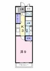 フィオーレ鏡川の間取り画像