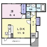 メリディオ 操山の間取り画像