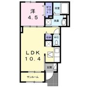 アンベリール Ⅴの間取り画像