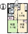 シャーメゾン常盤台の間取り画像