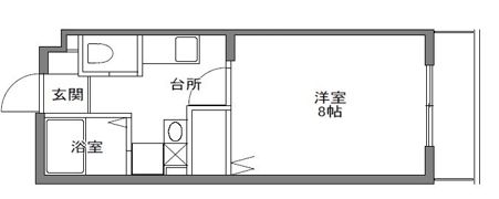 ハース若林の間取り画像