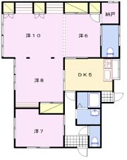 富士見ヶ丘町戸建の間取り画像