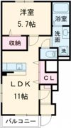 モイス・シャーム熊取の間取り画像