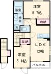 モイス・シャーム熊取の間取り画像