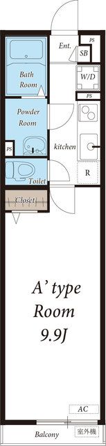 リブリ・エムフォーの間取り画像