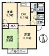 ルボアール21 B棟の間取り画像