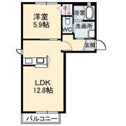 サンテ ファミレの間取り画像