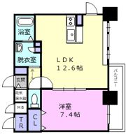 グランドール清水町の間取り画像
