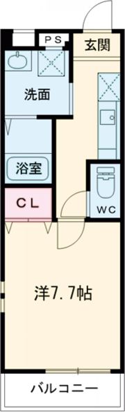 フジパレス長原駅西Ⅰ番館の間取り画像