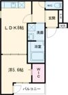 フジパレス長原駅西Ⅰ番館の間取り画像