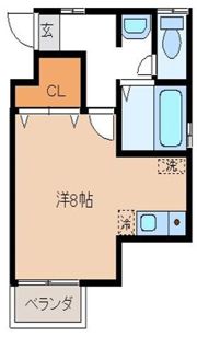 ベルグランTの間取り画像