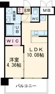 プレジオ荒本新町の間取り画像