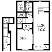 レバンス B棟の間取り画像
