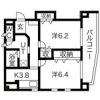 THE RESIDENCE IMAIKE NORTHの間取り画像