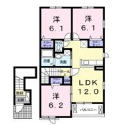 ローズ・スターデン・ジンの間取り画像