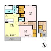 シュエット Ⅲの間取り画像