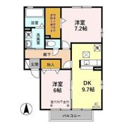 グレイスフル F Bの間取り画像