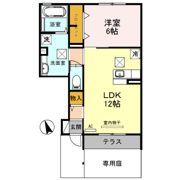 D-room楠見中の間取り画像