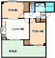 クレストコートの間取り画像